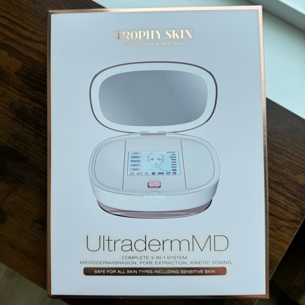 NEW Trophy Skin UltradermMD - 3 in 1 Home Spa